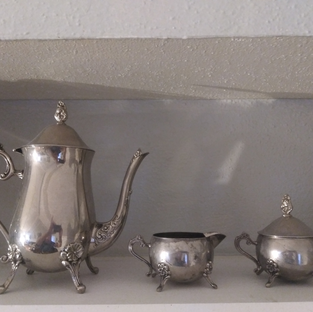 Silver plated Tea set